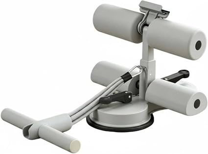 Aide à Abdominaux à Ventouse Renforcement Abdominal Entraîneur D'abdominaux à Ventouse Base Antidérapante Appareil de Relevés de Buste avec support télephone